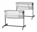 Łóżeczko Kinderkraft NESTE UP2 59 x 94 cm szare