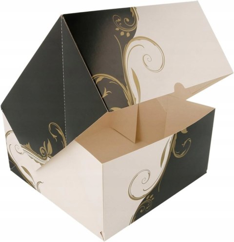 PUDEŁKO na ciasto Chrzest Wesele opakowanie z okienkiem 24x24x12cm / 50szt PUDEŁKO na ciasto Chrzest Wesele opakowanie z okienkiem 24x24x12cm / 50szt