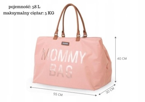 Torba do wózka organizer Childhome MOMMY BAG różowy Torba do wózka organizer Childhome MOMMY BAG różowy