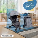 WÓZEK SPACEROWY ULTRAKOMPAKTOWY SKŁADANY AMORTYZACJA MOBICLINIC KIDS