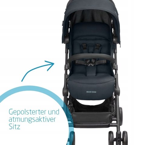 Wózek spacerowy Maxi-Cosi Lara2 Essential Graphite Wózek spacerowy Maxi-Cosi Lara2 Essential Graphite