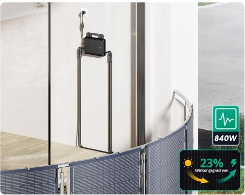 Zendure Elastyczny Panel Słoneczny 4 x 210 W 840 W + centrala Zendure Elastyczny Panel Słoneczny 4 x 210 W 840 W + centrala