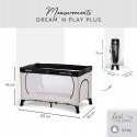 HAUCK Łóżeczko turystyczne Dream N Play Plus Beige