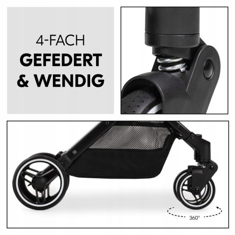 Hauck Travel N Care Plus Wózek spacerowy do 25kg Cork Hauck Travel N Care Plus Wózek spacerowy do 25kg Cork