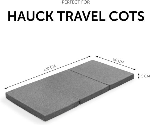 Materac podróżny Hauck Sleeper 120 x 60 cm Materac podróżny Hauck Sleeper 120 x 60 cm