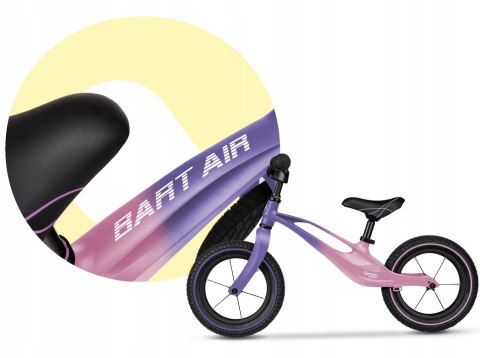 ROWEREK BIEGOWY Lionelo Bart AIR | KOŁA POMPOWANE | Pink Violet różowy ROWEREK BIEGOWY Lionelo Bart AIR | KOŁA POMPOWANE | Pink Violet różowy