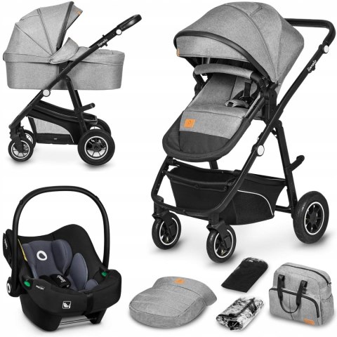 Wózek 3w1 Lionelo LO-BIANKA 3IN1 Grey Wózek 3w1 Lionelo LO-BIANKA 3IN1 Grey