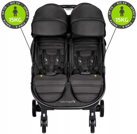 Wózek Baby Jogger City Tour 2 Double Black Wózek Baby Jogger City Tour 2 Double Black