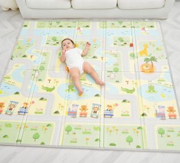 BABYMATTE Mata Dziecięca Piankowa 180x200x1.5cm Wodoodporna Składana