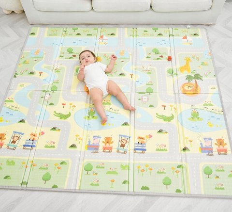 BABYMATTE Mata Dziecięca Piankowa 180x200x1.5cm Wodoodporna Składana BABYMATTE Mata Dziecięca Piankowa 180x200x1.5cm Wodoodporna Składana