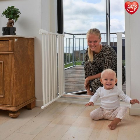 Baby Dan Barierka na drzwi, schody rozporowa 77,3-83,5 cm biała Baby Dan Barierka na drzwi, schody rozporowa 77,3-83,5 cm biała