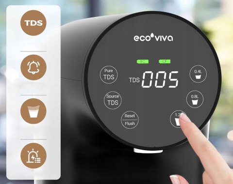 Ecoviva WP-RO-200 filtr odwróconej osmozy do wody pitnej Ecoviva WP-RO-200 filtr odwróconej osmozy do wody pitnej