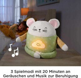 Fisher-Price Lampka muzyczna w kształcie myszki pomoc w zasypianiu j.niemiecki