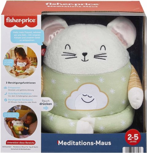 Fisher-Price Lampka muzyczna w kształcie myszki pomoc w zasypianiu j.niemiecki Fisher-Price Lampka muzyczna w kształcie myszki pomoc w zasypianiu j.niemiecki