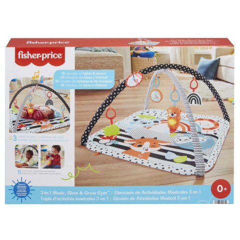 Fisher-Price Muzyczna mata edukacyjna 3 w 1 „Rośnij ze mną" HPF39 Fisher-Price Muzyczna mata edukacyjna 3 w 1 „Rośnij ze mną" HPF39