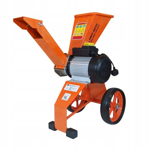 Forest Master FM4DDE Kompaktowy elektryczny rębak do drewna Forest Master FM4DDE Kompaktowy elektryczny rębak do drewna