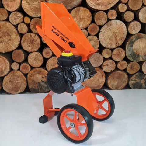 Forest Master FM4DDE Kompaktowy elektryczny rębak do drewna Forest Master FM4DDE Kompaktowy elektryczny rębak do drewna