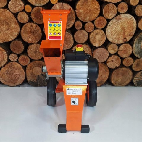 Forest Master FM4DDE Kompaktowy elektryczny rębak do drewna Forest Master FM4DDE Kompaktowy elektryczny rębak do drewna