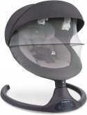 Kikka boo leżaczek bujaczek Codie elektryczna huśtawka Bluetooth darkgray