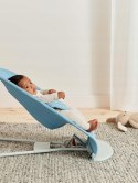 Leżaczek BabyBjörn Bliss Cotton x 39 x 56 cm niebieski