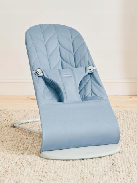 Leżaczek BabyBjörn Bliss Cotton x 39 x 56 cm niebieski Leżaczek BabyBjörn Bliss Cotton x 39 x 56 cm niebieski