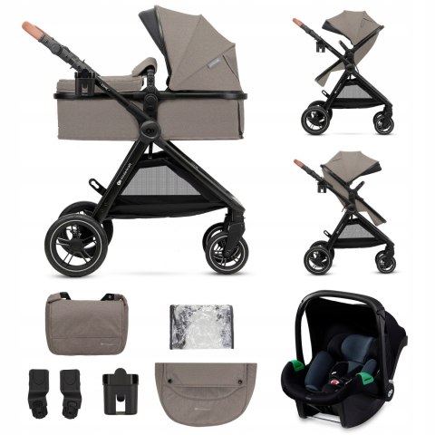 Wózek wielofunkcyjny 3w1 Kinderkraft ESME z fotelikiem MINK PRO Wózek wielofunkcyjny 3w1 Kinderkraft ESME z fotelikiem MINK PRO