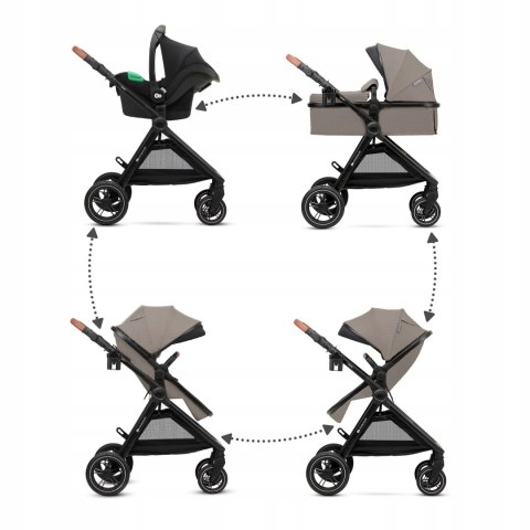Wózek wielofunkcyjny 3w1 Kinderkraft ESME z fotelikiem MINK PRO Wózek wielofunkcyjny 3w1 Kinderkraft ESME z fotelikiem MINK PRO