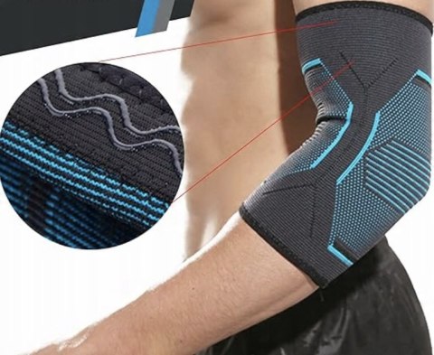 Bandaż Sciągacz na łokcie Unisex Loboinre do sportów L Bandaż Sciągacz na łokcie Unisex Loboinre do sportów L