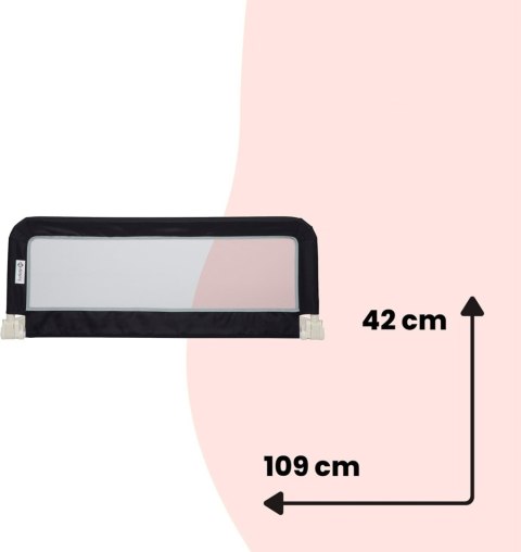 Barierka zabezpieczająca na łóżko Safety 1st Grey Barierka zabezpieczająca na łóżko Safety 1st Grey
