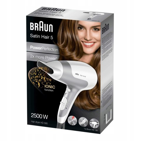 Braun HD580 Satin Hair 5 PowerPerfection Braun HD580 Satin Hair 5 PowerPerfection