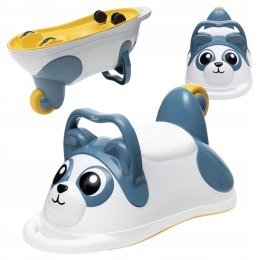 CHICCO PANDA 3w1 JEŹDZIK JEŹDZIDEŁKO TACZKA SORTER KSZTAŁTÓW WIELOFUNKCYJNY