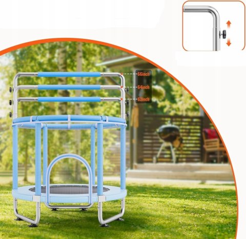 Vevor Trampolina Dla Dzieci z Siatką 147cm regulowana Vevor Trampolina Dla Dzieci z Siatką 147cm regulowana