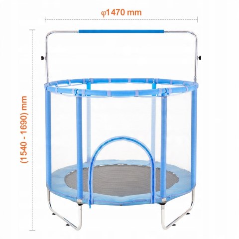 Vevor Trampolina Dla Dzieci z Siatką 147cm regulowana Vevor Trampolina Dla Dzieci z Siatką 147cm regulowana
