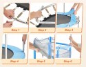 Vevor Trampolina Dla Dzieci z Siatką 147cm regulowana