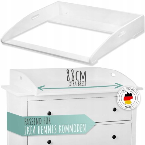 WOLKENGLUCK nakładka przewijak do komody IKEA Hemnes 75x85cm WOLKENGLUCK nakładka przewijak do komody IKEA Hemnes 75x85cm