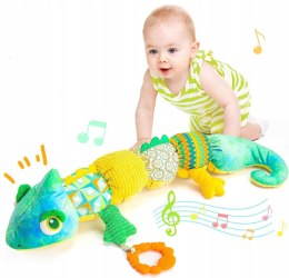 Zabawka Sensoryczna Dla Niemowląt Pluszowa Kameleon