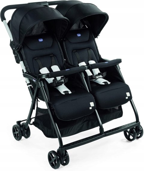 Chicco ohlala twin wózek podwójny bliźniaczy Black Chicco ohlala twin wózek podwójny bliźniaczy Black