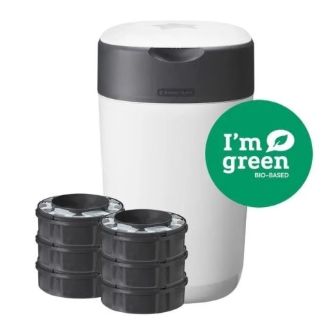 Kosz Tommee Tippee Twist and Click z 6 wkładami Kosz Tommee Tippee Twist and Click z 6 wkładami
