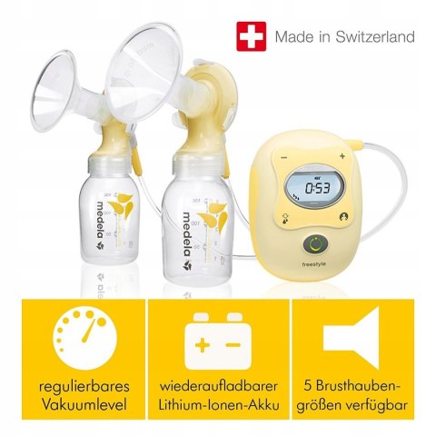 MEDELA Freestyle Laktator Podwójny MEDELA Freestyle Laktator Podwójny