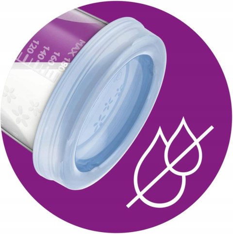 Philips Avent Zestaw pojemniki do pokarmu 5 szt. 180ml Philips Avent Zestaw pojemniki do pokarmu 5 szt. 180ml