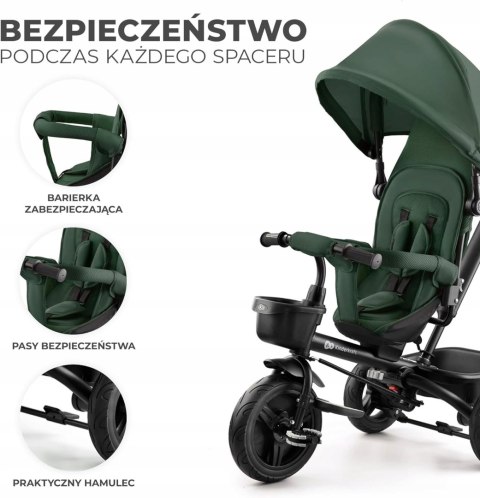 ROWEREK TRÓJKOŁOWY Aston Kinderkraft Zielony ROWEREK TRÓJKOŁOWY Aston Kinderkraft Zielony