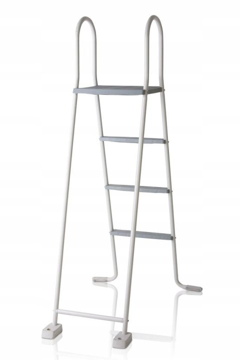 Gre ES1213 Drabinka basenowa biała 138cm Gre ES1213 Drabinka basenowa biała 138cm