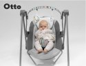 OTTO Lionelo huśtawka bujaczek leżaczek Cozy Grey
