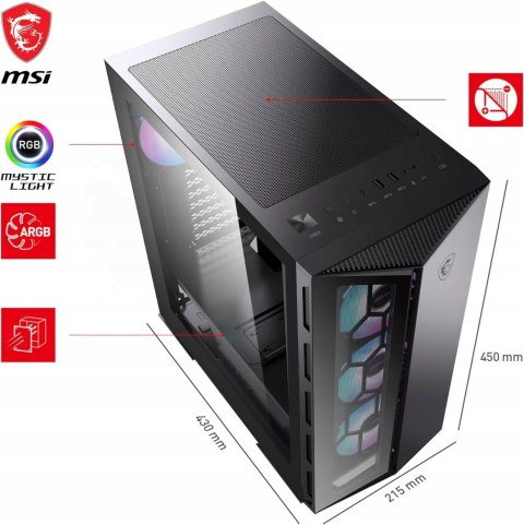 Obudowa MSI MPG Gungnir 110R Midi Tower Obudowa MSI MPG Gungnir 110R Midi Tower