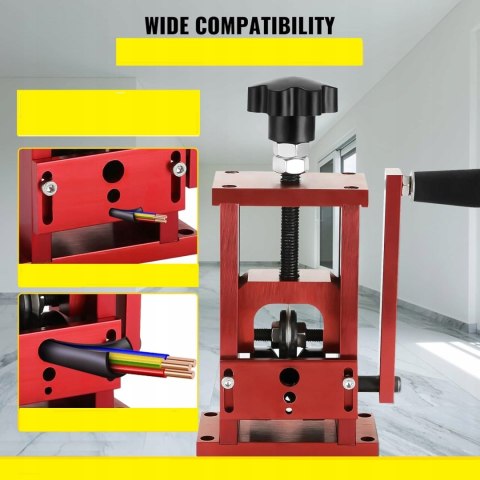 Ręczna maszyna do ściągania izolacji Happybuy HXSD-025 Ręczna maszyna do ściągania izolacji Happybuy HXSD-025