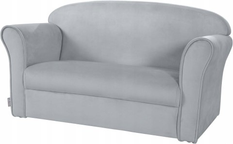 SOFA Dla Dzieci ROBA LIL WELUROWA JASNO-SZARA SOFA Dla Dzieci ROBA LIL WELUROWA JASNO-SZARA