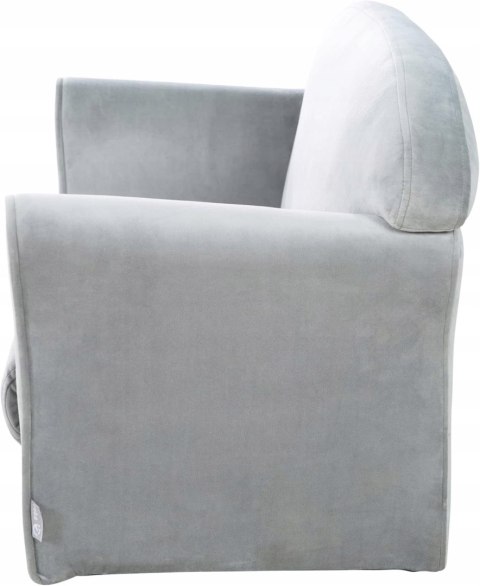 SOFA Dla Dzieci ROBA LIL WELUROWA JASNO-SZARA SOFA Dla Dzieci ROBA LIL WELUROWA JASNO-SZARA