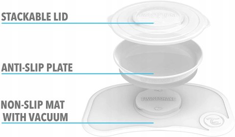 Twistshake Click-Mat Mini z talerzykiem Twistshake Click-Mat Mini z talerzykiem