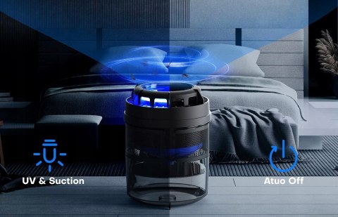 VEGREM Elektryczna pułapka na owady 6W lampa na komary muchy 365 nm UV VEGREM Elektryczna pułapka na owady 6W lampa na komary muchy 365 nm UV
