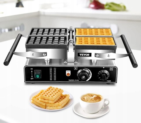 VEVOR Gofrownica Belgijski wafel 1600 W VEVOR Gofrownica Belgijski wafel 1600 W